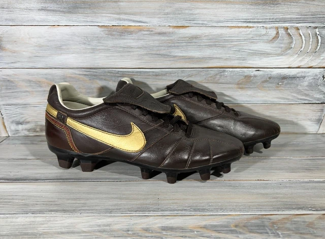 Nike Tiempo Ronaldinho Brasileiro FG 2007 Herren Fußballschuh Stiefel Braun