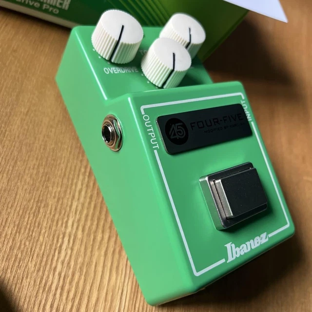 【TS808 KarDiaN Four-Five】 KARDIAN FOUR-FIVE TS808 Guitar Effects Pedal Used Great