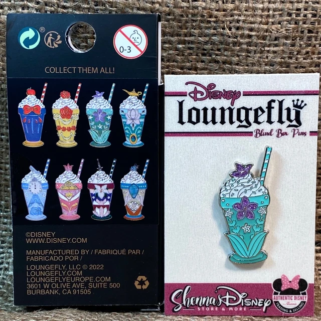 LOUNGEFLY DISNEY PRINCESS Milkshakes Blind Box Enamel Pin - The Little
