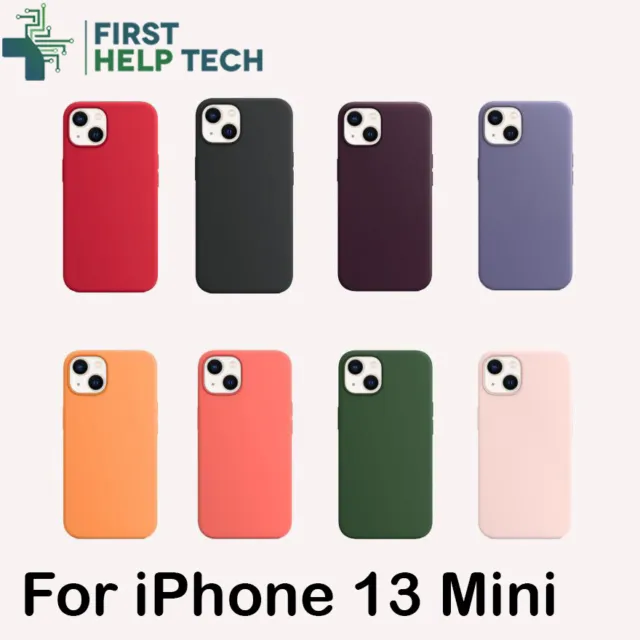 Liquid Silicone Shockproof Case For iPhone 13 Mini Luxury Soft Phone Cover New