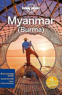 Lonely Planet Myanmar (Burma) (Travel Guide) Paperback NEW