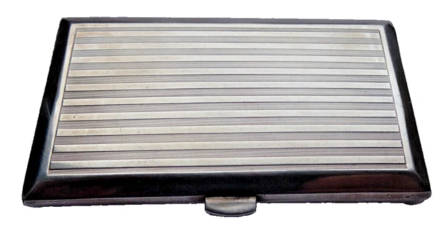 ANCIEN ETUI PORTE Cartes Argent Massif .900 Xix EUR 100,00 - PicClick FR