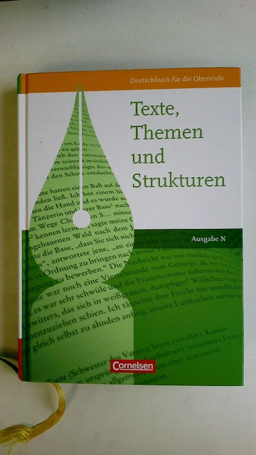 Texte Themen Und Strukturen Handreichungen Für Den Unterricht 86281 DR. GERD Brenner TEXTE, THEMEN UND STRUKTUREN - SCHÜLERBUCH