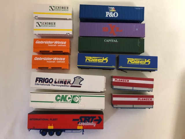 Roco/Märklin Container Und WP top*****