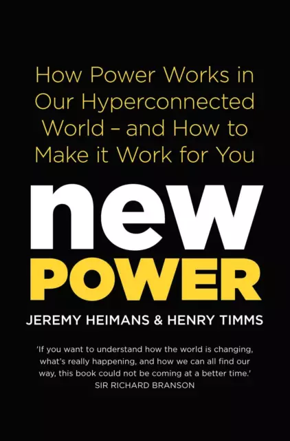 New Power by Henry Timms (English) Paperback Book