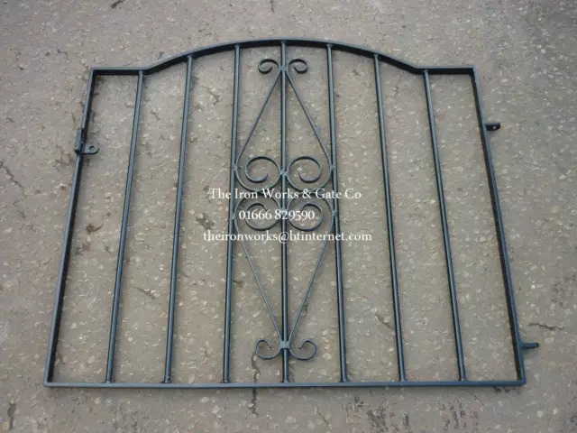 # STROUD METAL GARDEN GATE 36" op x 3ft H MADE TO MEASURE WROUGHT IRON BESPOKE