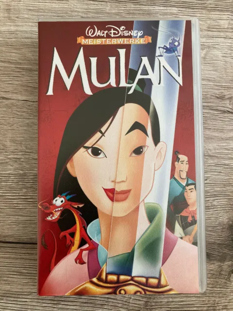 Walt Disneys Meisterwerke "Mulan", VHS (07085), Hologramm auf Kassette