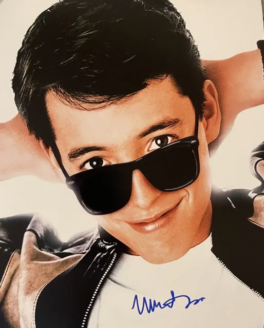Matthew Broderick Signed Ferris Buellers Day Off 10x8 Photo