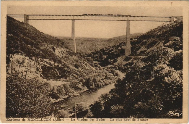 CPA MONTLUCON Environs - Le Viaduc des Fades (1200998)
