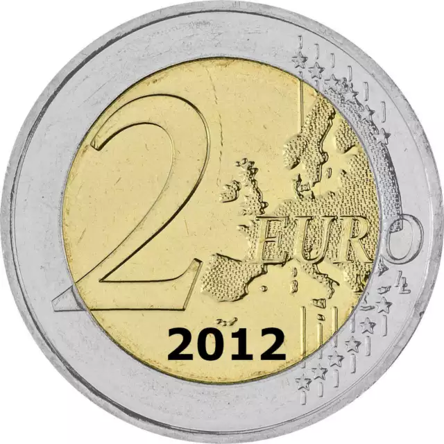 2 Euro Gedenkmünze 2012 bfr. -zur Auswahl- Spanien, Portugal, Italien, Malta uvm