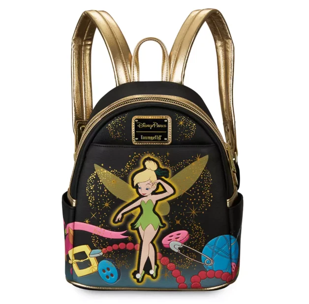 Disney Tinker Bell Loungefly Mini Backpack – Peter Pan New