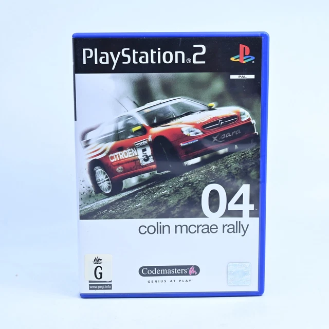 Colin McRae Rally 04 – PS2 – PAL – Complet (Jeu + Boîtier + Livret)