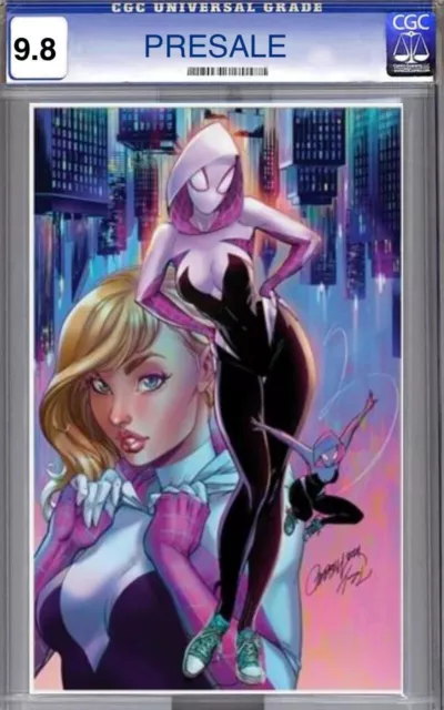 Spider-Gwen Ghost-Spider #1 CGC 9.8 PRESALE J Scott Campbell Variant LTD 1800