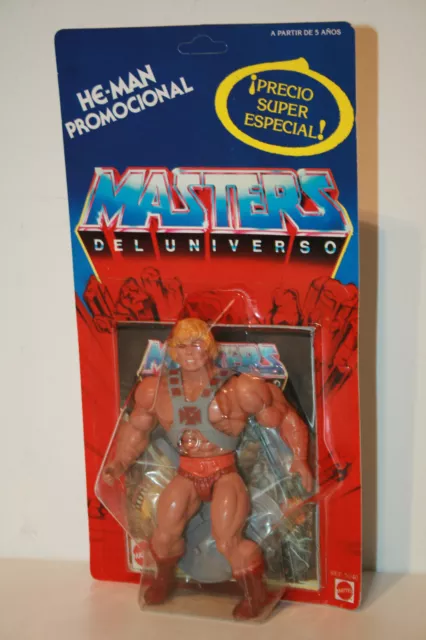 He-Man _ Promocional _ Masters Del Universo Universe Mattel 1988 _ Spain New Moc