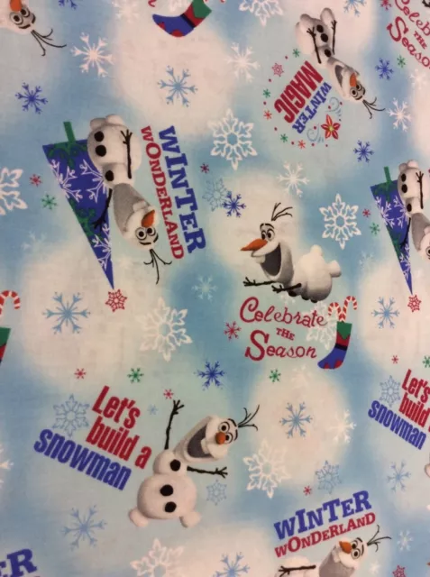 Disney's Frozen - Olaf Winter Wonderland by Springs Creative 100% Cotton Fabric