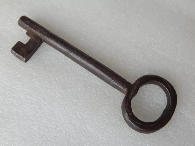 Antique Big Massive Wrought Iron Key Shackles Prison Cage 18-19 Century