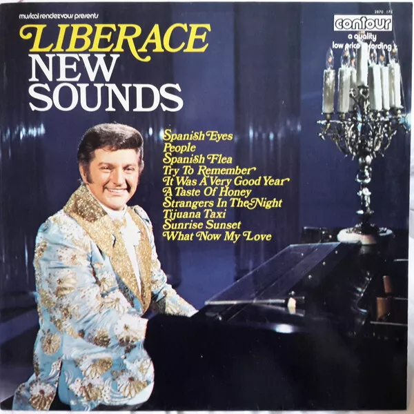 Liberace - New Sounds - Used Vinyl Record - K1177z