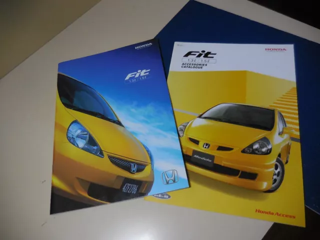 HONDA FIT Japanese Brochure 2005/02 GD3 GD4 L15A GD1 GD2 L13A HONDA FIT Japanese Brochure 2005/02 GD3 GD4 L15A GD1 GD2 L13A