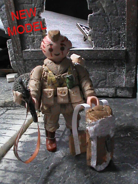 PLAYMOBIL CUSTOM Us 2Nd. Infantry (Normandia-1944) Ref-0236 Bis EUR 35