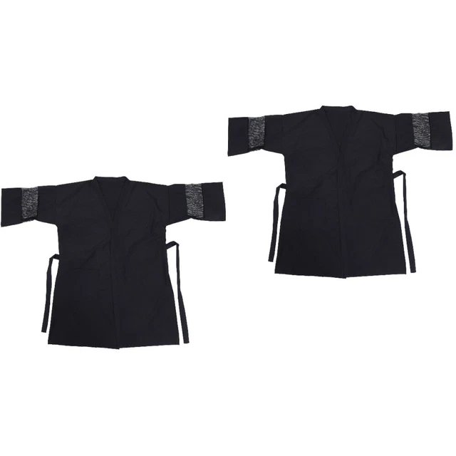 2 PCS Robe De Coiffure Tablier Robe De Soirée Longueur Genou Châle