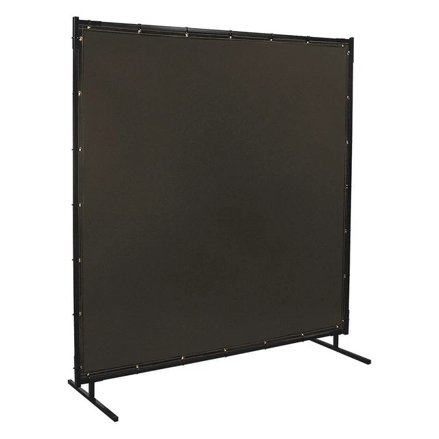 STEINER 532-6X6 Welding Screen, 6 ft H, 6 ft W, Gray