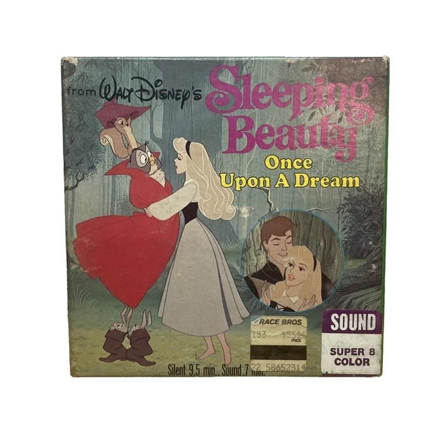 Walt Disney Super 8 Color Sound Film - SLEEPING BEAUTY - Once Upon A Dream