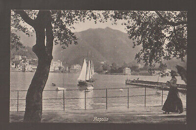 RAPALLO GENOVA CARTOLINA FP OPACA N BRUNNER 