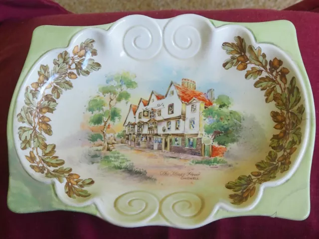 Vintage Royal Doulton Old English Inns Series "The Kings Head Chigwell" Plate