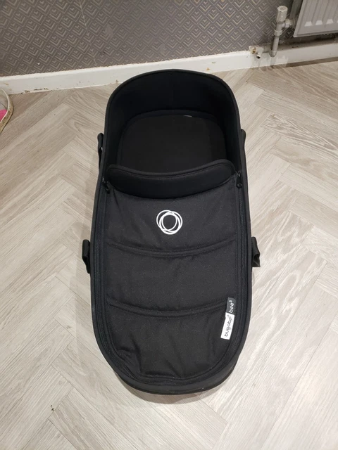 Carrycot Bugaboo Bee5 con delantal negro se adapta a Bee Bee6 Beeplus Bee3 Bee5