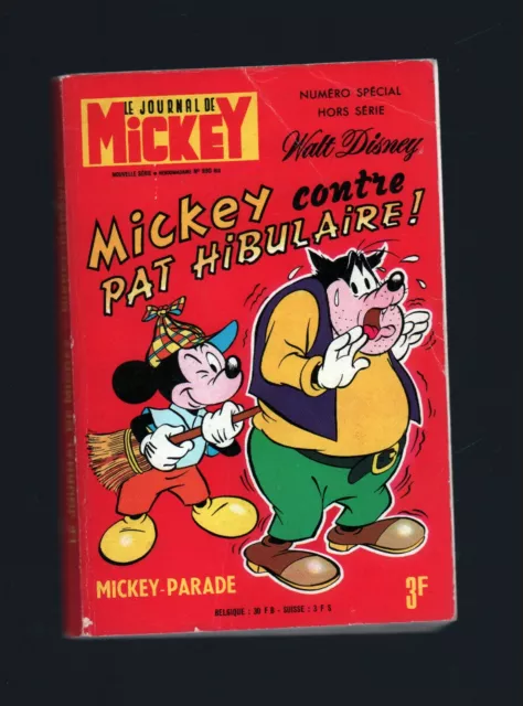 Mickey-Parade N°990 Bis . Eo . 1971 . Mickey Contre Pat Hibulaire ! .