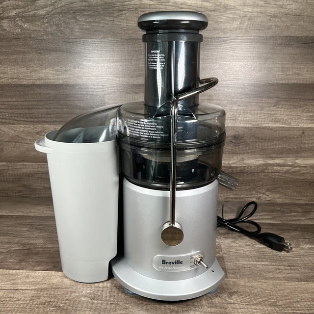 BREVILLE JE98XL JUICE Fountain Plus Centrifugal Juicer Used Once. 57.