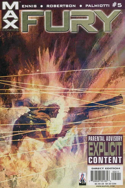 Fury (2nd series) #5 VF; Marvel | MAX Nick Fury Garth Ennis - we combine shippin