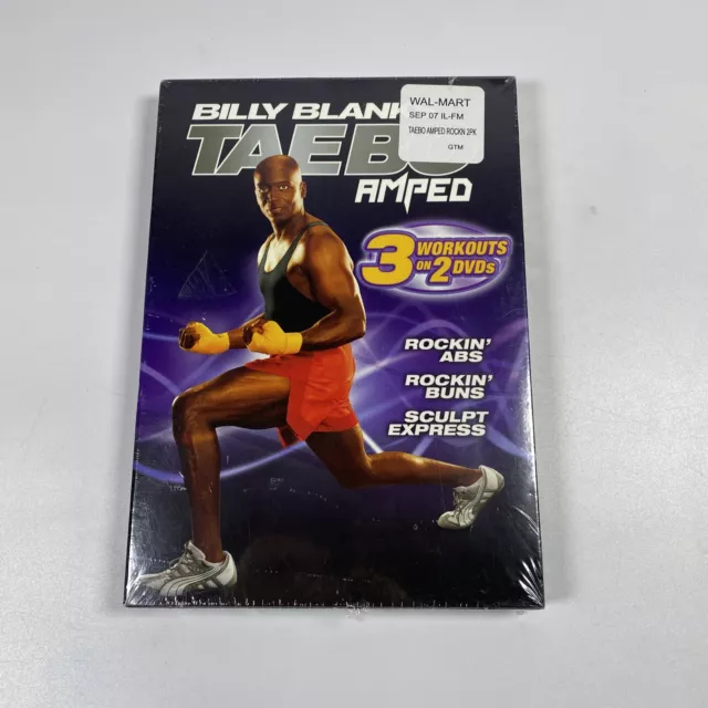 Billy Blanks - Tae Bo: Amped Rockin 2 Pack (DVD, 2007, 2-Disc Set)