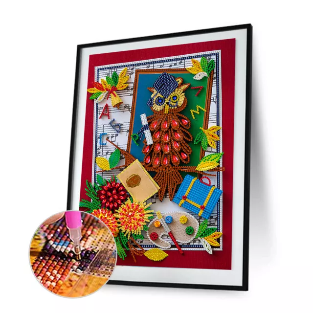 5D DIY Diamond Painting Full Drill Embroidery Cross Crafts Stitch Kit Home Decor 3