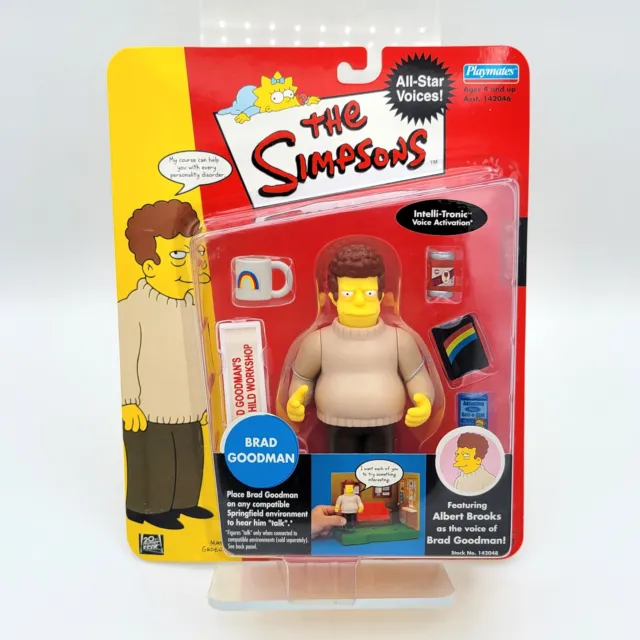 Playmates Toys Brad Goodman WoS All-Star Voices Interactive Figure - Simpsons