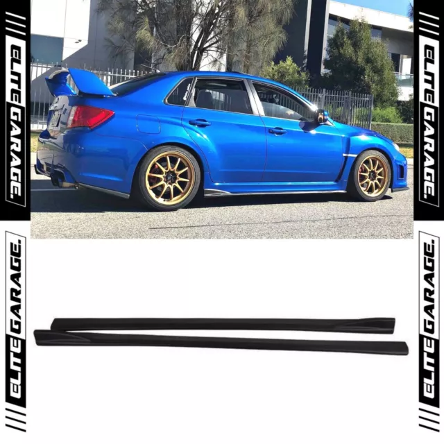 CS Style Side Skirts for Subaru Impreza Hatch Sedan WRX STI (08-14) G3