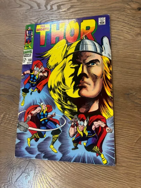 The Mighty Thor #158 - Marvel Comics - 1968