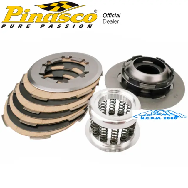 25090721 Pinasco Kit Frizione 12 Molle Power Clutch Vespa Pk 50 / S