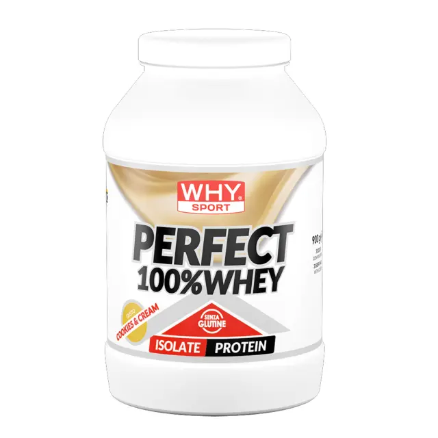 WHY SPORT PERFECT 100% WHEY Proteine Isolate gusto COOKIES & CREAM + OMAGGIO