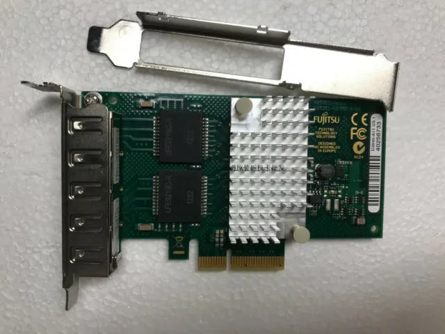 FUJITSU D3045-A11 GS1 PCIe QUAD PORT GIGABIT NETWORK ADAPTER = Intel I350-T4
