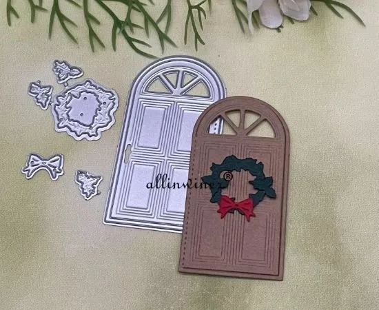 Unbranded Christmas Door & Wreath Cutting Die