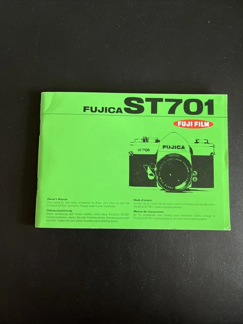 Manuel D'utilisation Fujica Single-8 P2 – Notice En Français/anglais/allemand/espagnol