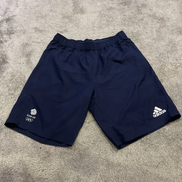 Adidas Mens Team GB Navy Shorts Size Medium/(38-40)