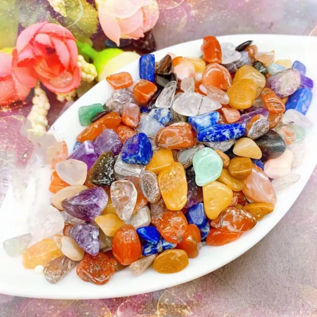 Natural Mixed Crystal Gemstone Stone Chips Chakra Healing Reiki |choose quantity