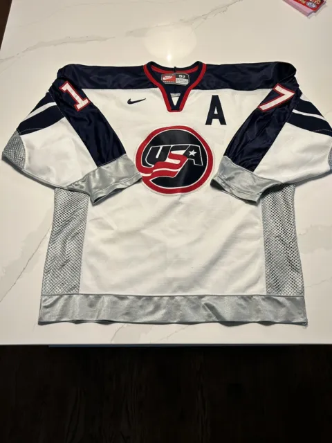 Vintage Rare Jeremy Roenick Team USA Hockey Nike Jersey