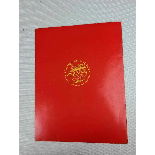 Chicago Railroad Fair Official Guide Book 1948 Booklet Souvenir 6