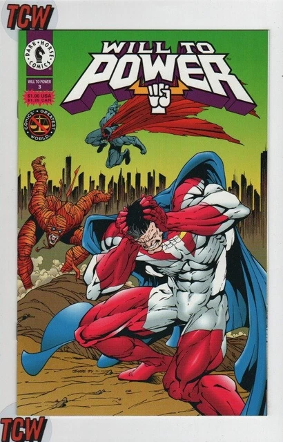1994 Dark Horse Comics: Will To Power #3 Comic Box Break. Box.2.@111