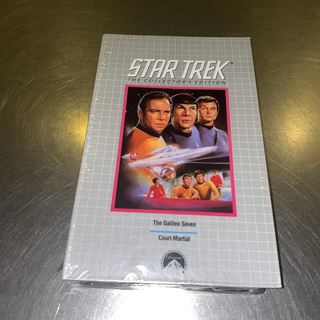 STAR TREK. COURT Martial. Original Uncut. VHS aired 1967