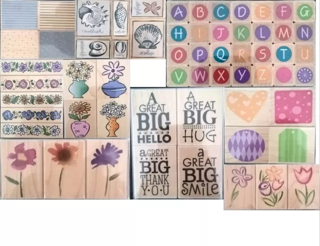 Hero Arts Wood Mounted Stamp Sets 15 Designs To Choose From