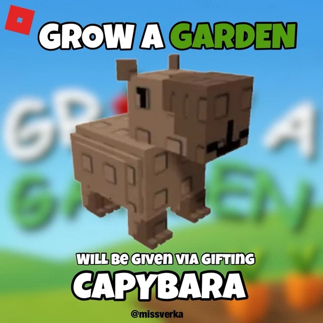 Capybara Robux 🟢 🦦CAPYBARA 🦦 GROW A GARDEN🪴 🎮ROBLOX (Super Fast Delivery🚀!) $5.50 ...